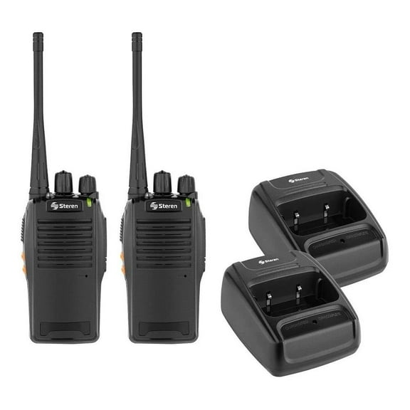 Juego de 2 Radios de 2 Vías Amateur D/3W Steren WMS-9200