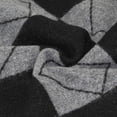 thumbnail image 4 of Alkepwun Men's Fall Winter Classic Wool Scarf Warm Thickened Checked Lightweight Knitted Striped Scarves, 4 of 9