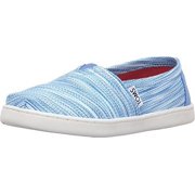 Toms Womens BLUE SPACE DYE YT ALPR ESP, BLUE, 3.5 D