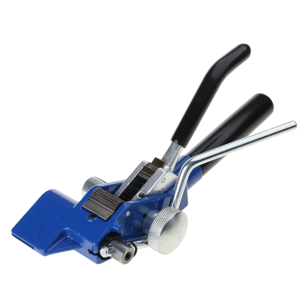 MOMOJIA Metal Zip Tie Tightener Tensioning Cable Tie Gun Stainless Steel Durable Packer Manual Bundle Tool Cutting Function