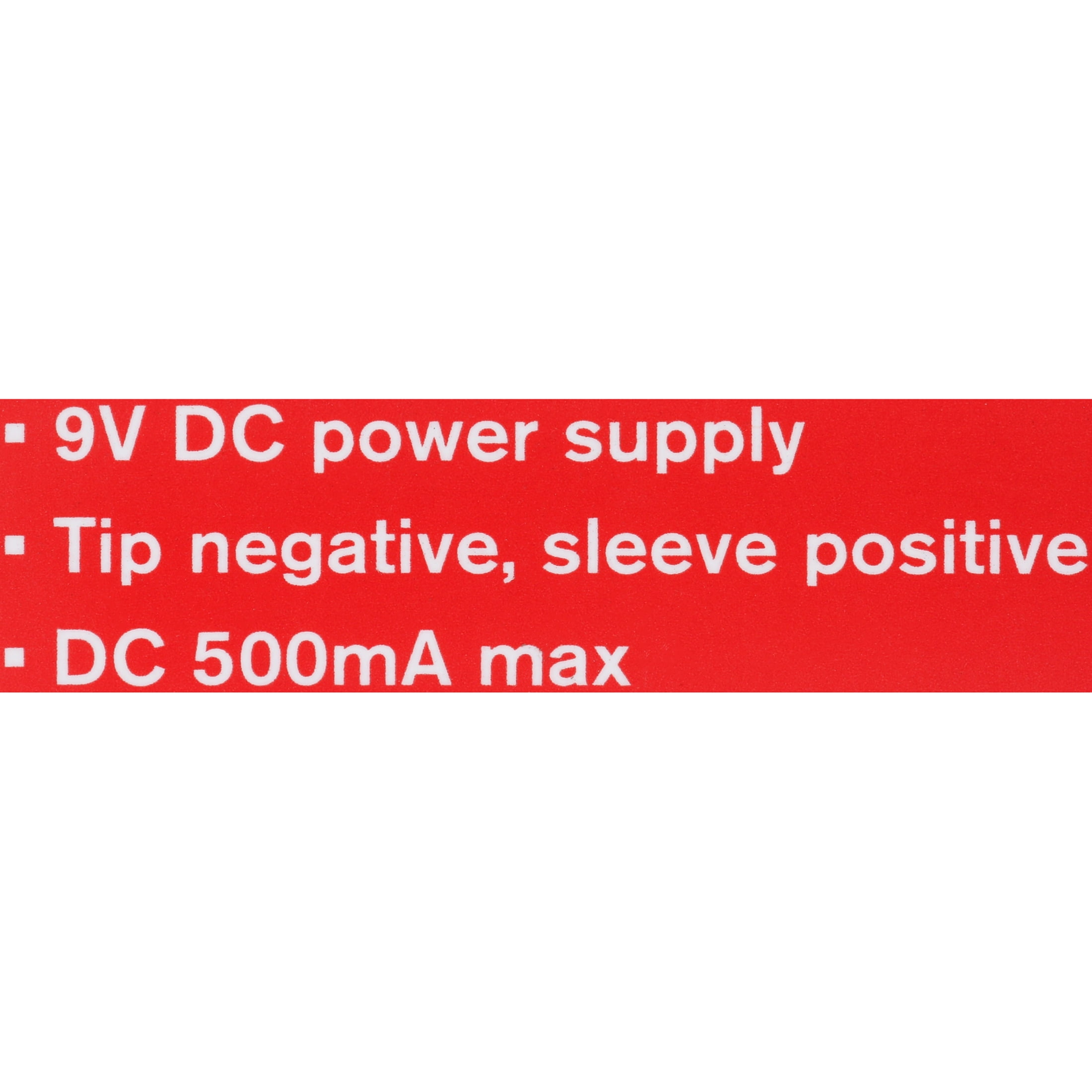 D'Addario 9-Volt Power Adapter