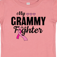 thumbnail image 4 of Inktastic Breast Cancer Awareness My Grammy is a Fighter Boys or Girls Baby T-Shirt, 4 of 5