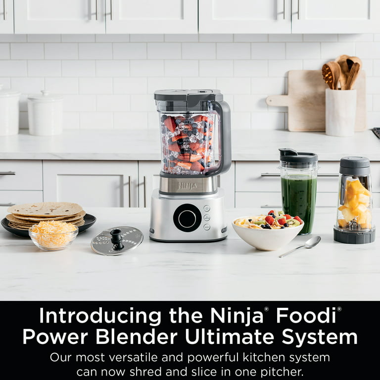 Ninja Foodi Power Mixer System Immersion Blender and Hand Mixer Combo WHITE