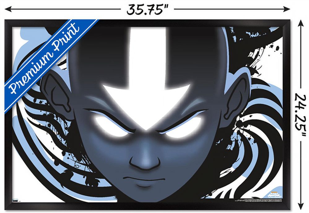 Avatar - Face Wall Poster, 22.375" x 34", Framed