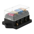 thumbnail image 1 of 5A 10A 15A 20A Fuse Box,  Blade Fuse Box, For Car Automobile, 1 of 8