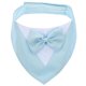 thumbnail image 1 of Dog Collar Bandana Puppy Saliva Towel for Outdoor Walks Puppies Sky-Blue Twill Fabric Photography Prop 1Pack, 1 of 4