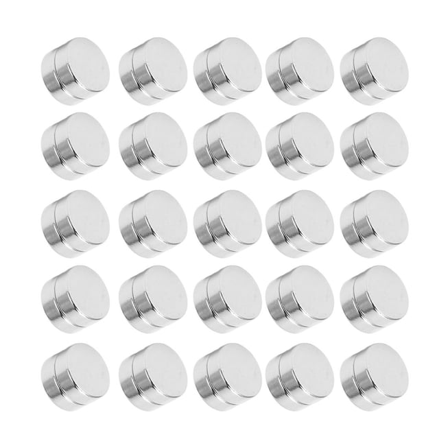 Imanes Fuertes, 50 Piezas De Imán De Disco De Neodimio De 2 Mm De Espesor Para Bricolaje ANGGREK CI1015