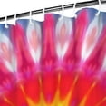 thumbnail image 3 of Colorful Tie Dye Mandala Pattern Shower Curtain 72"x72" ,Bathroom Decorative Shower Curtains Set with 12 Hooks,Modern Waterproof Washable Shower Curtain, 3 of 6