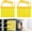 2pcs Yellow, variant on 7 Finger Blind Cleaner Duster Tool, 7 Finger Microfiber Washable Blind Cleaner, Cleaning Dust Remova for Window Air Conditioner Vent Fans Venetian Shades Wood Blinds Dust Dirt (4pcs)