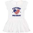 thumbnail image 3 of Inktastic Future President Gift Girls Toddler Dress, 3 of 5