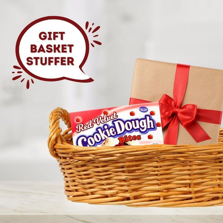 Red Velvet Cookie Dough Bites, Valentines Day Candy, Pack of 3