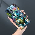 thumbnail image 3 of Étui de Téléphone Mobile à Imprimé Peint Turtle Mignon pour IPHONE 15 14 13 12 11 TP XR X 7 8 Plus Pro Max Mini, 3 of 4