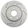 thumbnail image 2 of Geelife For C/V Grand Caravan Routan Front Brake Calipers Ceramic Pads Drilled Rotors, 2 of 10
