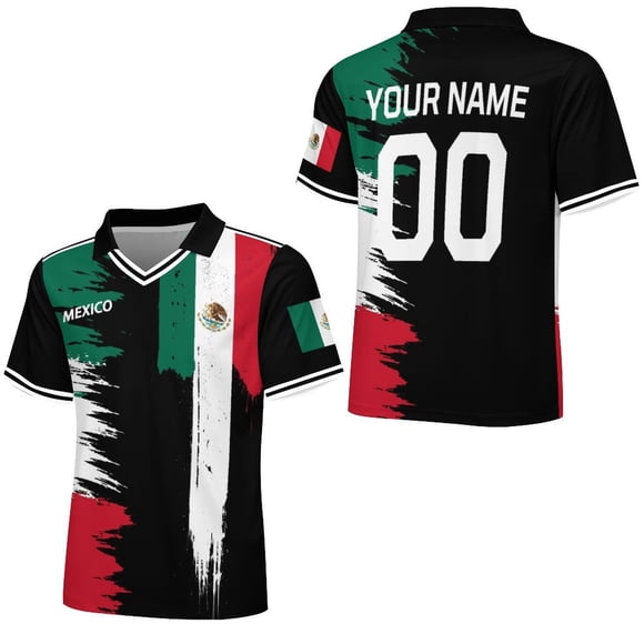 Custom Mexico Soccer Jersey 2026 Personalized Name Number Shirt for Men Women Kids National Country Style Soccer Fan Jersey