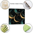 OWNSERIES Crescent Moon Symbol Pattern Canvas Wall Art Paintings for