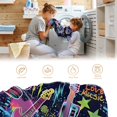 thumbnail image 6 of Music Blanket Musical Instrument Musical Symbols Gifts for Women Men Kids Girls Lady Boys Birthday Christmas Hallowmas Mom Wife Daughter Sisters Colorful Throw Blankets 50"x60", 6 of 6
