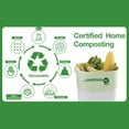 thumbnail image 4 of OrangeBio 13 Gallon Compostable Trash Bags, 50 Count, 0.9 Mil Extra Thick Tall Kitchen Bags for Food Waste & Compost, BPI ASTM D6400 & OK Compost Home Certified Visit the OrangeBio Store, 4 of 7