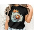 thumbnail image 2 of Cool Aquarium Clownfish Tropical Coral Reef Fish Fisher Gift T-Shirt Aquarium Clownfish Fish Birthday Holiday Presents Tshirt, 2 of 10