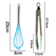 thumbnail image 2 of Juego de utensilios de cocina - Utensilios de cocina de silicona resistentes al calor - Juego de utensilios - 2 piezas de utensilios de cocina antiadherentes, 2 of 5