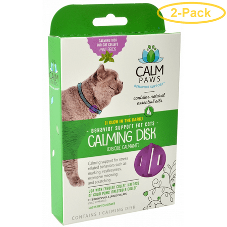 Calm Paws Calming Disk for Cat Collars 1 Count - Pack of