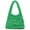Green, variant on Kukuzhu Small Crochet Tote Bag for Women Summer Mesh Woven Handbags Beach Hobo Bag
