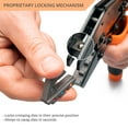 thumbnail image 5 of Wirefy High Leverage Wire Crimping Tool, Non-Insulated Nylon Connectors, 9", Set of 11, 5 of 10