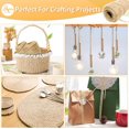 thumbnail image 5 of Cuerda de sisal para árbol de gatos - 5 mm x 50 m - Cuerda de sisal natural - Cuerda de cáñamo para árbol de gatos - Accesorio para gatos - Manualidades - Decoración del hogar, 5 of 5