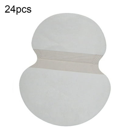 

Temacd 24/50/100 Pcs Disposable Ultra-thin Underarm Sweat-absorbent Pads Armpit Stickers