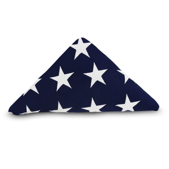 Bandera conmemorativa Anley, bandera estadounidense, 1,5 x 2,9 m, algodón veterano
