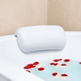 thumbnail image 1 of Bath Pillow Waterproof 2 Suction Cups Neck Head Support Spa Pillow Tub Pillow, 1 of 8