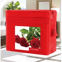 Pillowcases- Wrinkle-Free 1500 Series 2-Pieces PillowCases, Standard Size - Rose-Red