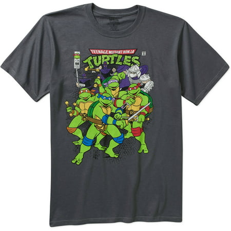 Teenage Mutant Ninja Turtles Men's Graphic Short Sleeve T-shirt