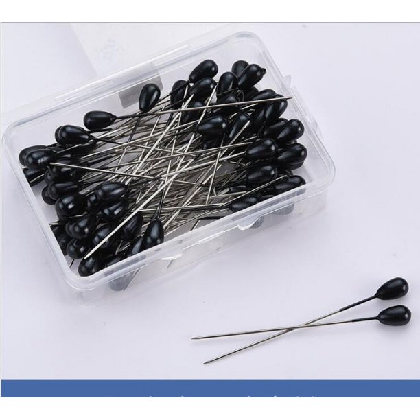 Juego de 2 alfileres de retales de costura de colores mezclados, alfileres de cabeza de flor, herramientas de costura DIY, arte de aguja Zhivalor HMJM266-7