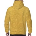 thumbnail image 7 of Kdxio Gold Shiny Print Mens Casual Hooded Collar Drawstring Hoodies Pullover Sweatshirts Casual Long Sleeve Shirts-XX-Large, 7 of 7
