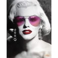 thumbnail image 1 of Lienzo para pared, gafas de sol con luz LED de Marilyn Monroe, 40 x 50 cm, 1 of 3