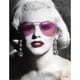 thumbnail image 1 of Lienzo para pared, gafas de sol con luz LED de Marilyn Monroe, 40 x 50 cm, 1 of 3