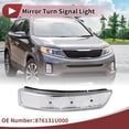 thumbnail image 2 of Luz de señal de giro LED del espejo izquierdo delantero para Kia Sorento 2011-2015 Luz de marcador lateral No. 876131U000 Amarillo, 2 of 6