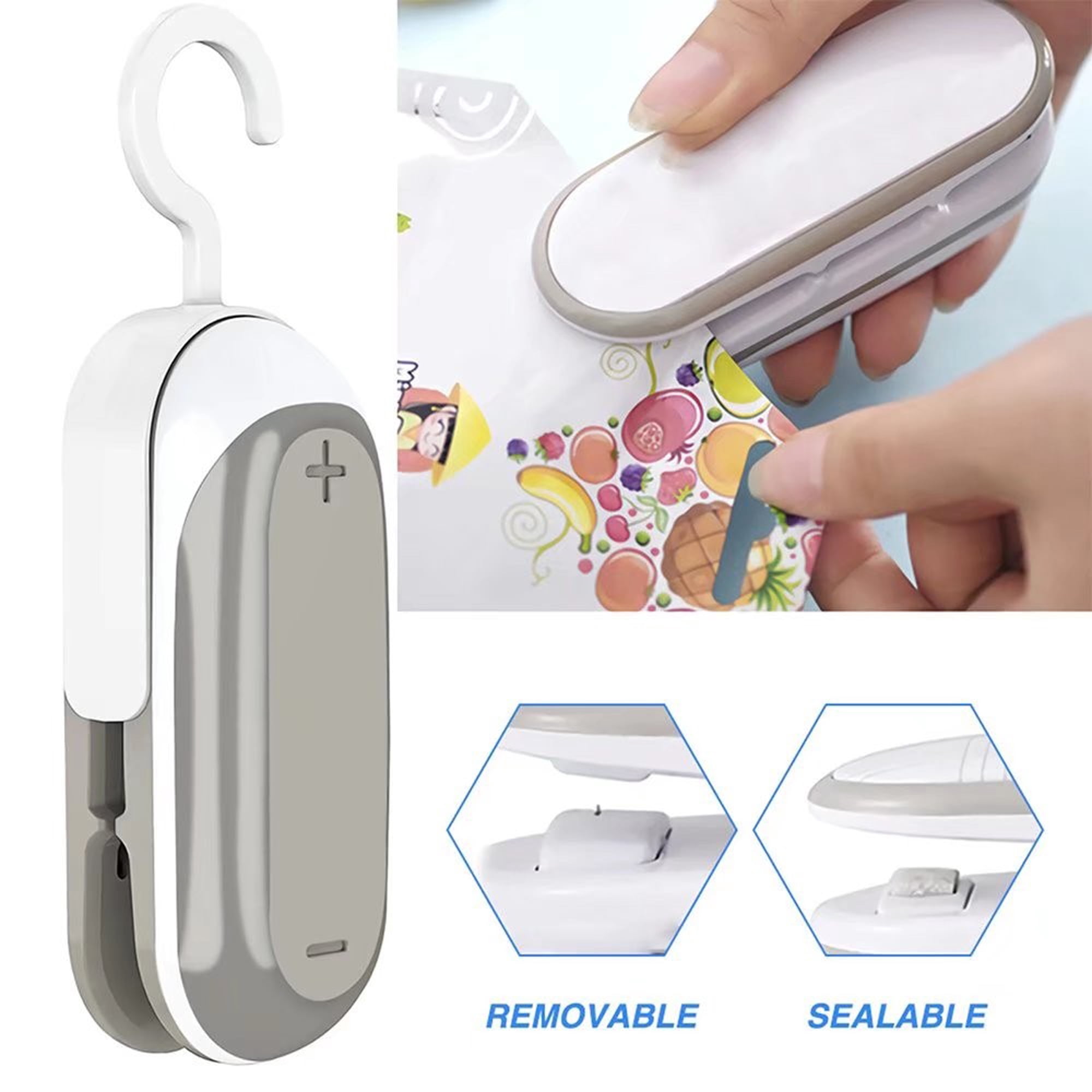 4 Pack: Portable Mini Bag Sealer Heat Vacuum Sealers