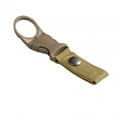 thumbnail image 5 of Bottle Hanging Buckle Clip for Backpack Belt, Outdoor Portable Webbing Buckle Lightweight Water Bottle Holder for Climbing, Hiking, Mountainee Khaki, 5 of 8