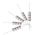 thumbnail image 6 of Uxcell 10Pcs 5 Watt Metal Oxide Film Resistor Axile 220 Ohm ±5% Tolerance, 6 of 6