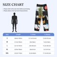 thumbnail image 4 of Sikiie Pineapple With Black Glasses Mens Pajama Pants Sleep & Lounge Pants, PJ Bottoms With elastic waistb and Pockets Medium, 4 of 6