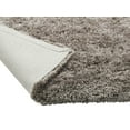 thumbnail image 2 of Chesapeake Microfiber Polyester Shag Light Grey Oreo Area Rug (5'x7'), 2 of 6