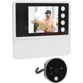 thumbnail image 1 of Cámara de mirilla, visor digital de puerta con pantalla LCD HD, gran angular de 135°, compatible con comunicación bidireccional y funciona con pilas., 1 of 5