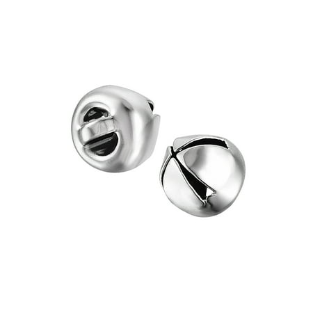 

Uxcell Bulk Craft DIY Bells for Christmas Festival Decoration Party Home Silvery 0.31 inch 150pcs Silvery