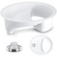 thumbnail image 1 of Desviador de orina Privy Separador de orina completo Frienda White, 1 of 6
