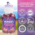 thumbnail image 5 of Nature's Nutrition Probiotics for Women Gummies with Cranberry - 6 Premium Strains for PH Balance, Digestive Health, Vaginal & Immune Support, Women's Probiotic Gummy for Feminine Health, 120 Gummies, 5 of 10