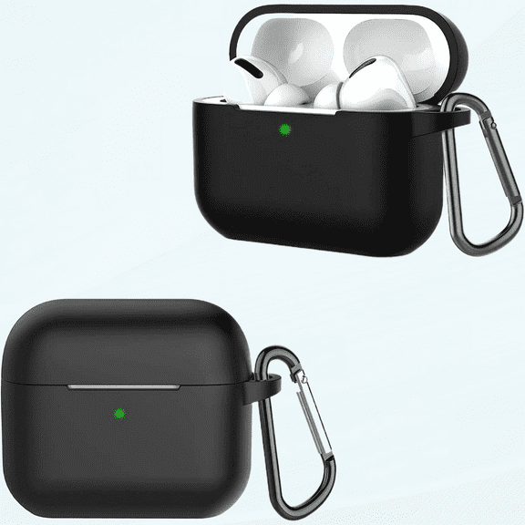 (2 Pack) AirPods 3 Case / AirPods Pro Case Protective Silicone Cover for Apple AirPods 3 and AirPods Pro