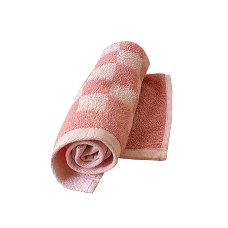 

Sunnymall Face Towel Elastic Ultra-soft Cotton Practical Skin Touch Cleaning Towel for Home