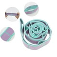 thumbnail image 3 of Unique Bargains 1pc Women 9 Grids Yoga Stretch Bands for Gym Stretching Exercise Purple Nylon High Elastic Yarn Latex Yarn, 3 of 4