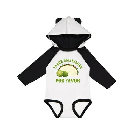 

Inktastic Street Tacos Please Gift Baby Boy or Baby Girl Long Sleeve Bodysuit